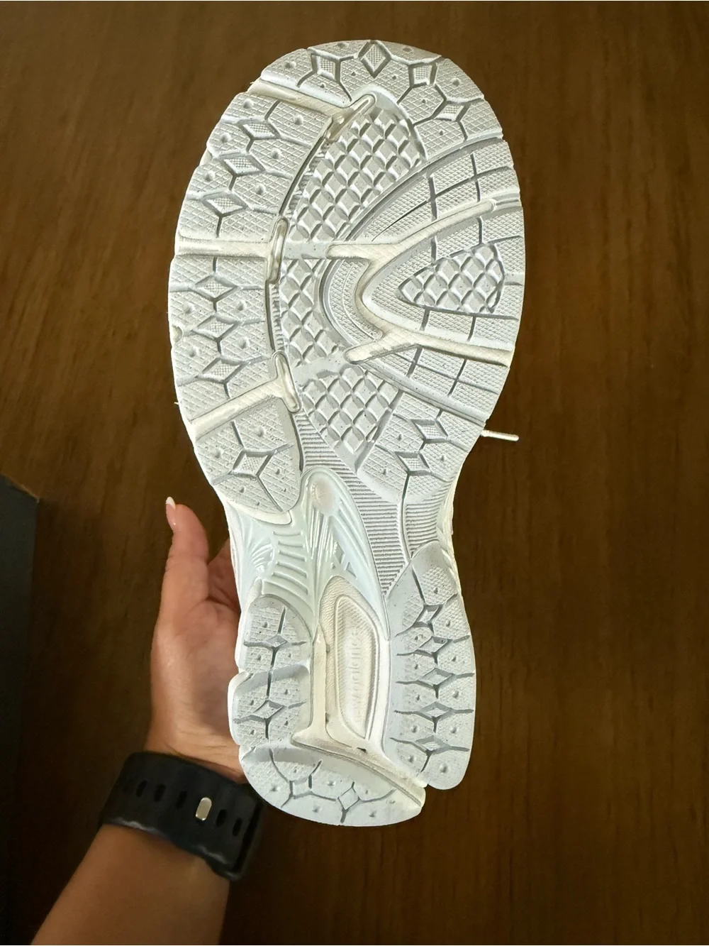 New Balance White and Light Pink Women's Running Sneaker